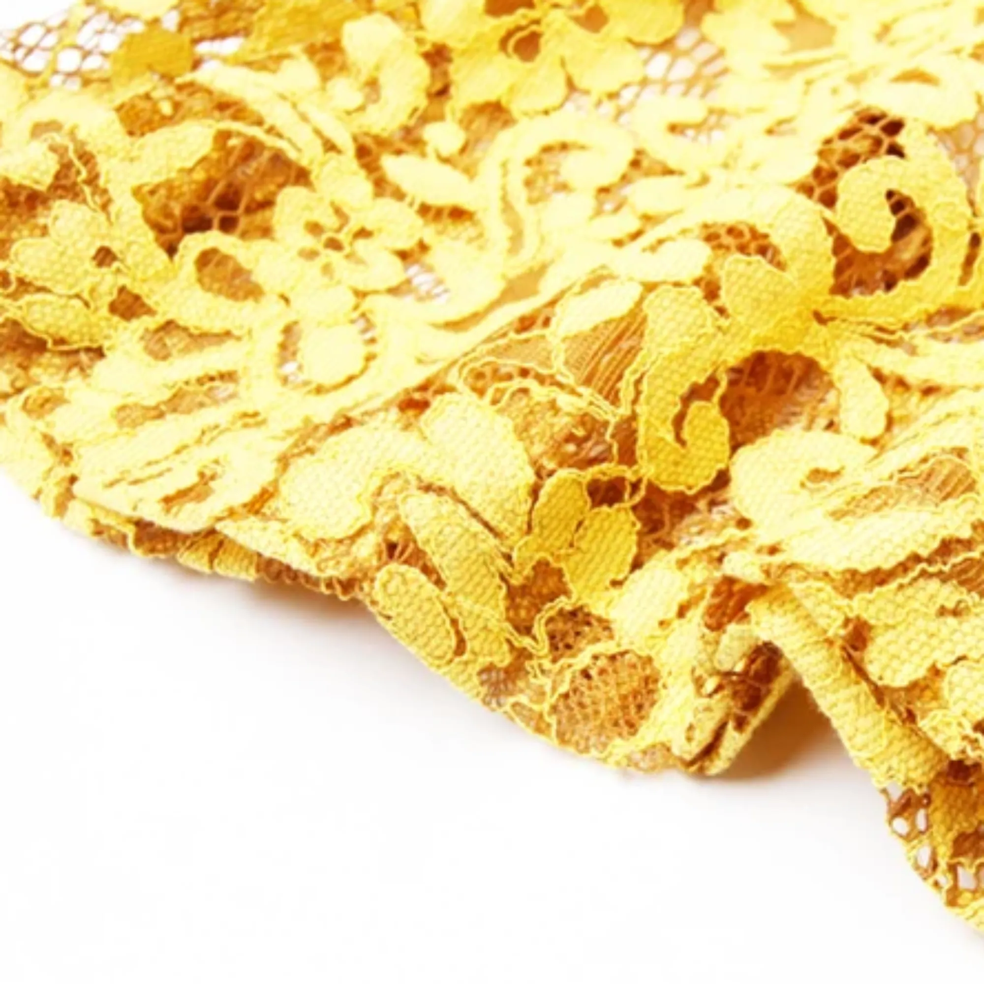 Women's Spring Casual Slim O-Neck Lace Dress