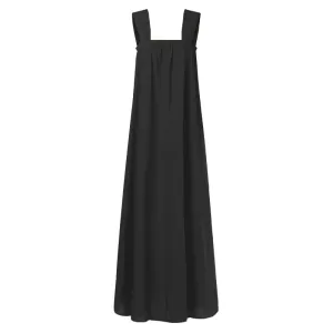 Women's Summer Casual Polyester Sleeveless Maxi Dress