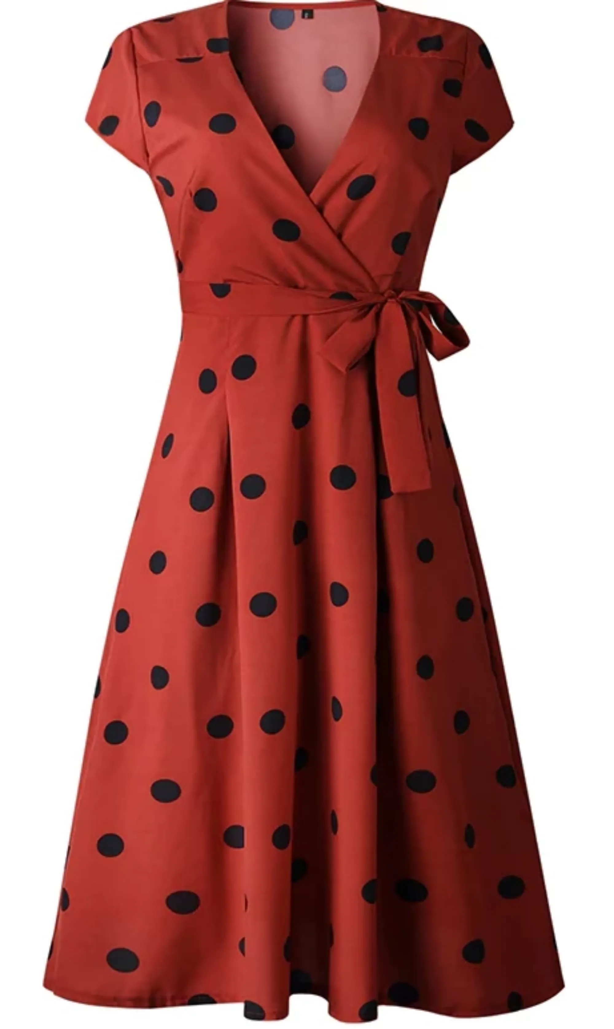 Women's Summer Casual V-Neck A-Line Long Dress