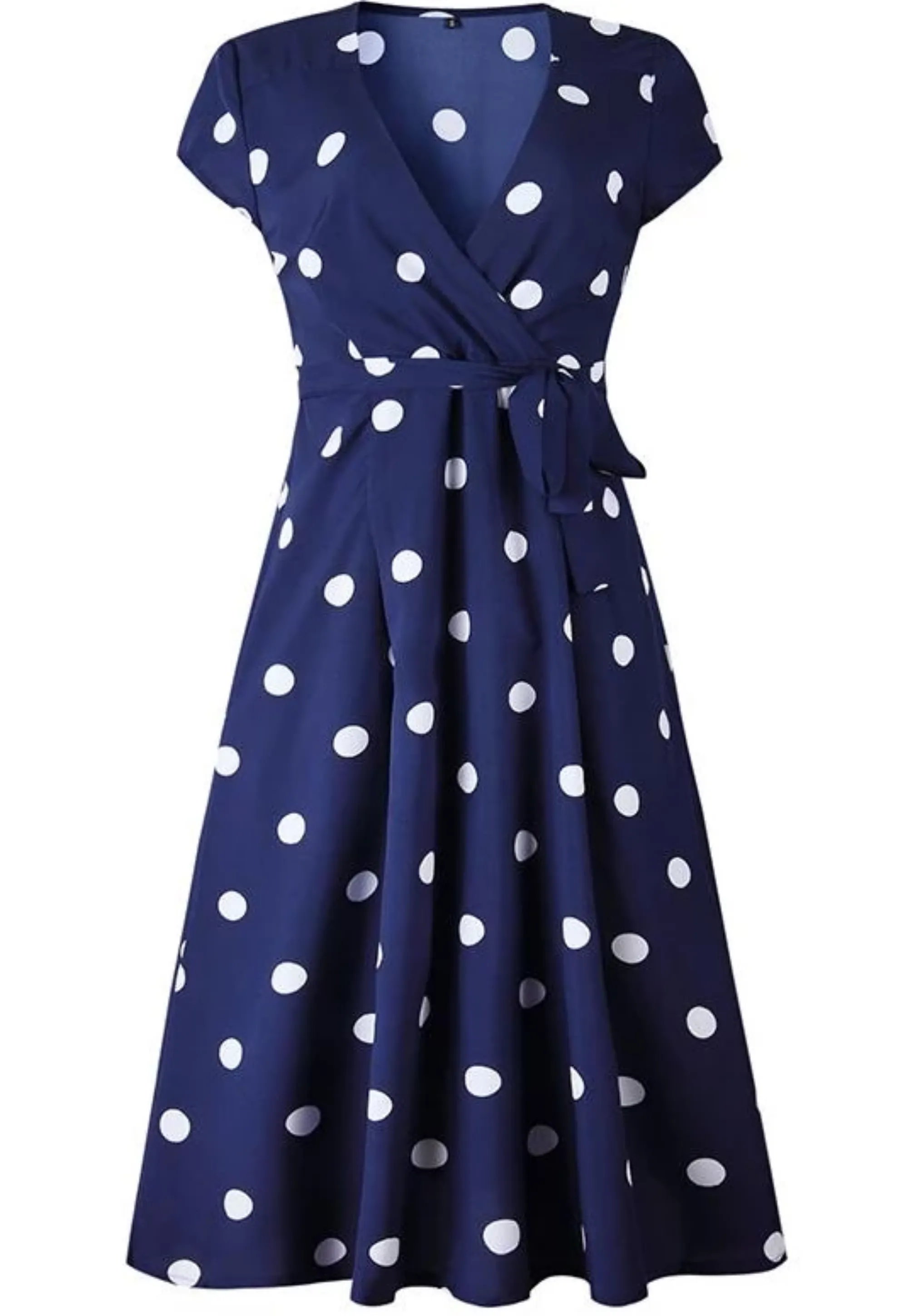 Women's Summer Casual V-Neck A-Line Long Dress