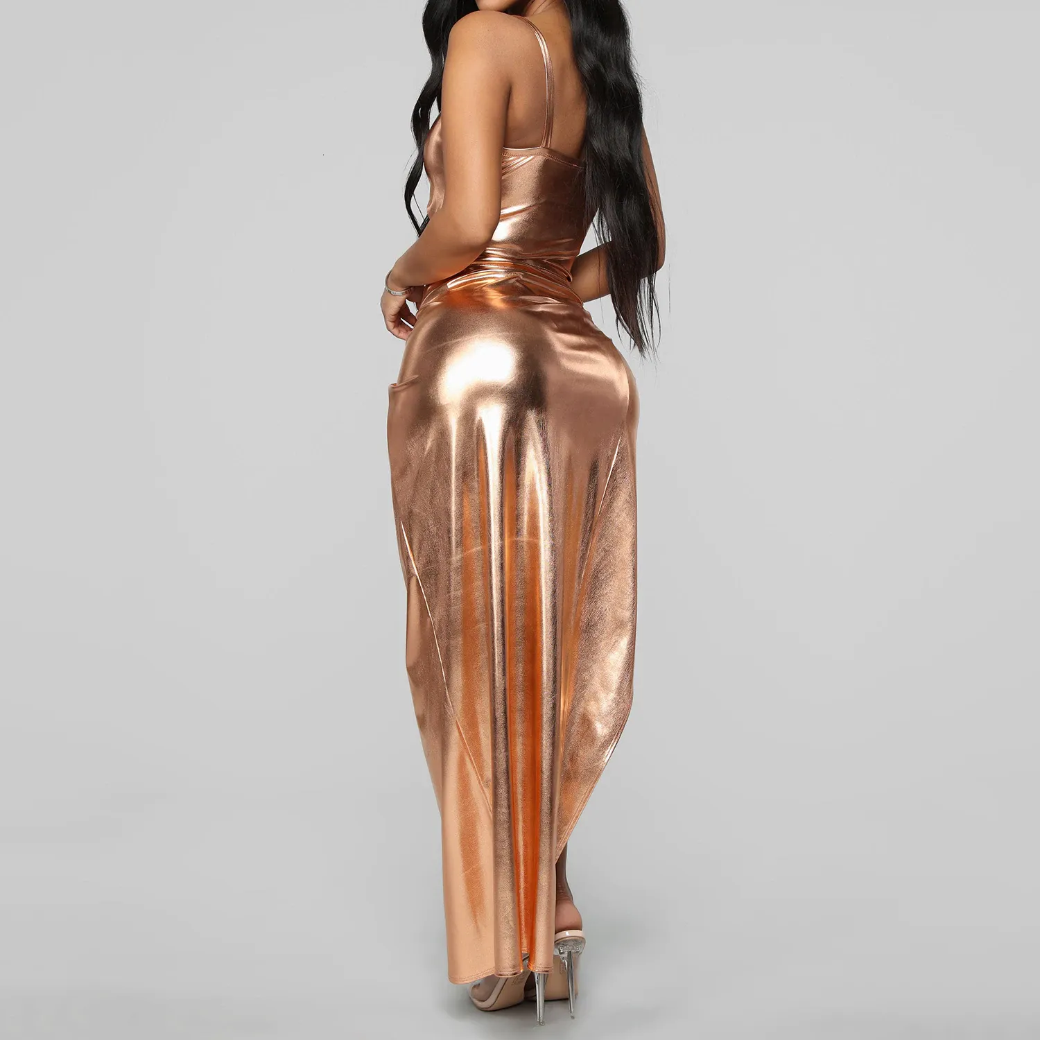 Women's Summer Sheath Two-Piece Long Dress
