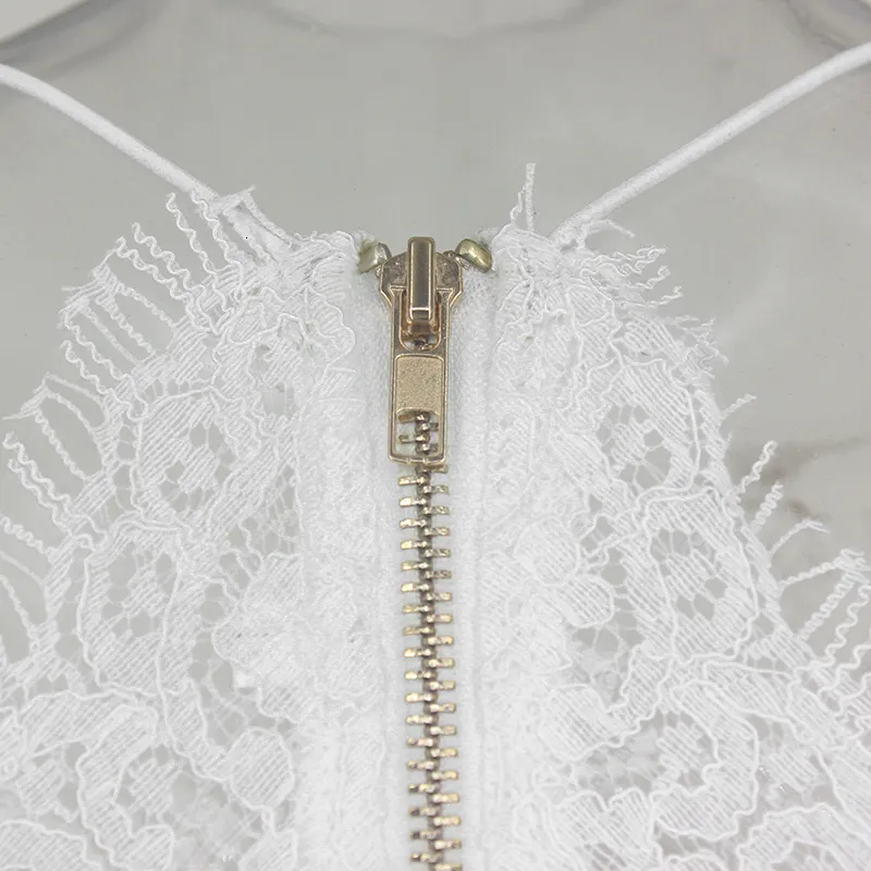 Women's Summer V-Neck Lace High-Waist Long Dress