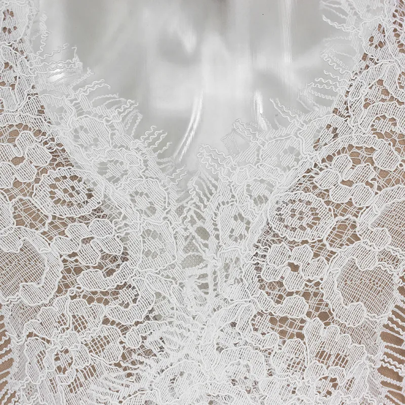 Women's Summer V-Neck Lace High-Waist Long Dress