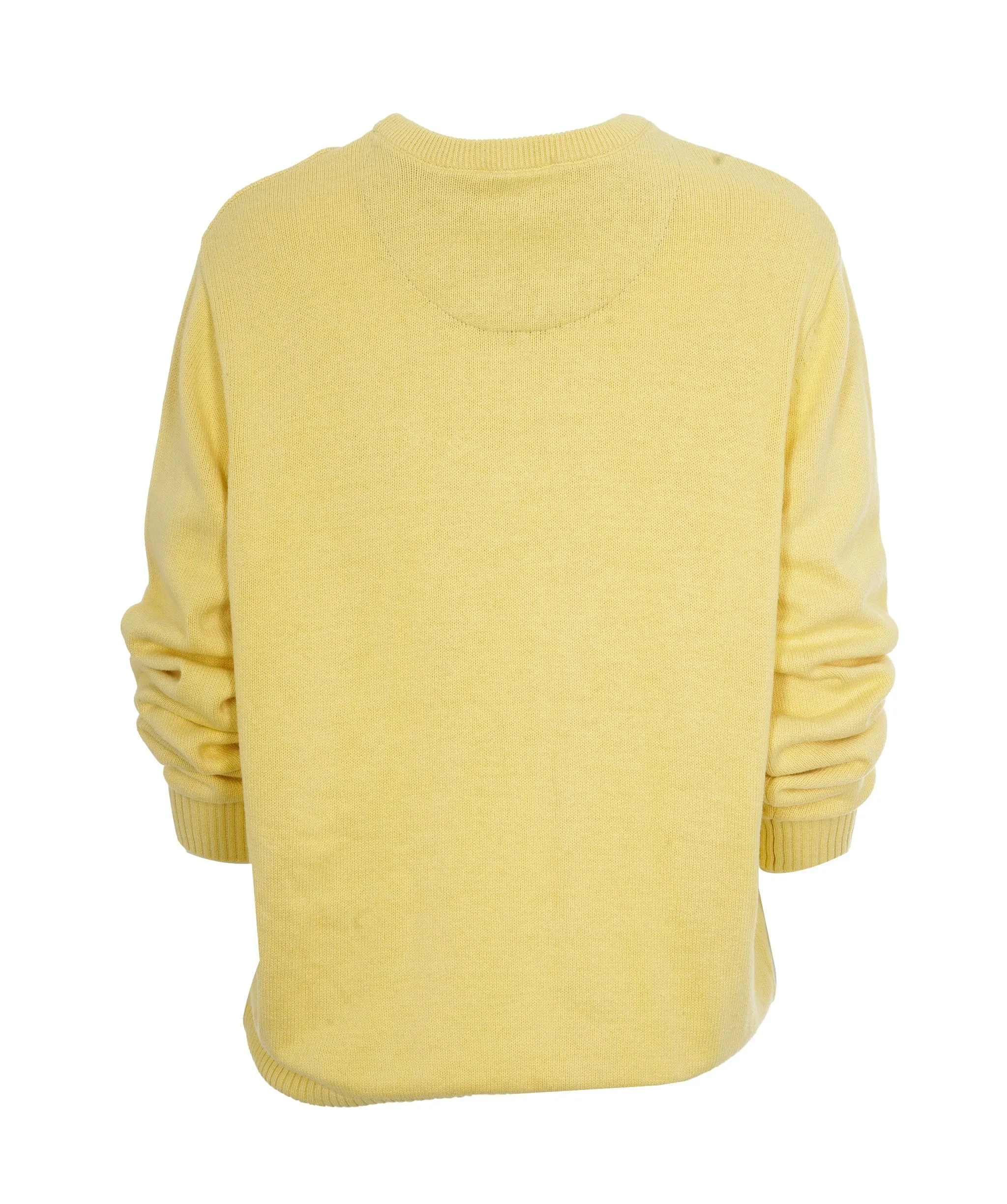 YSL Yellow Crewneck Logo Jumper XXL ALL0534